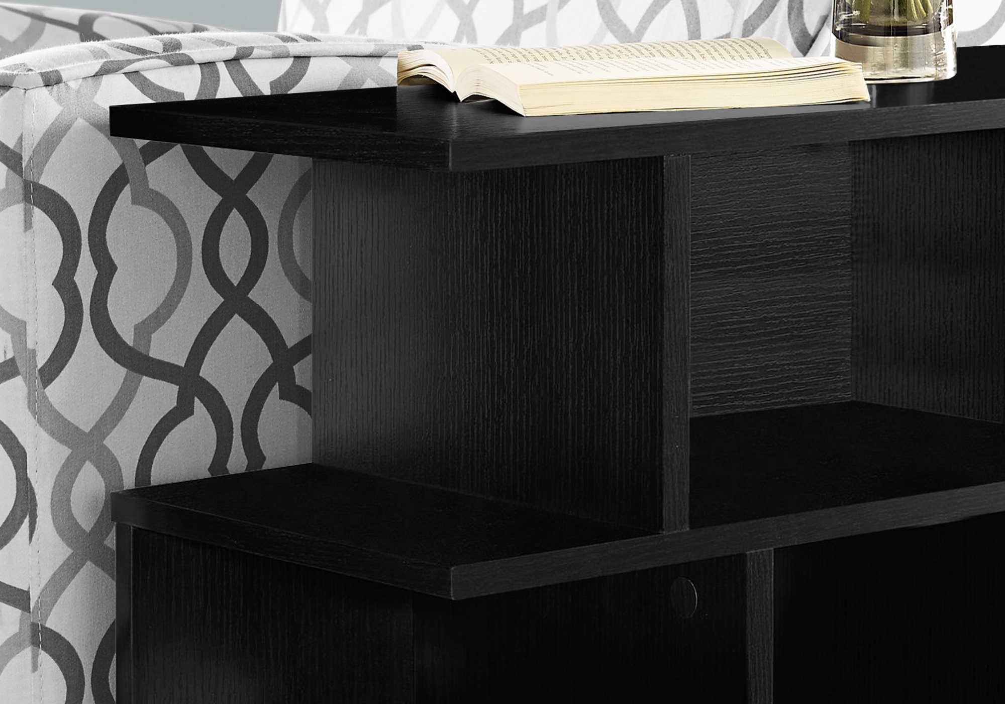 ACCENT TABLE - 24"H / BLACK