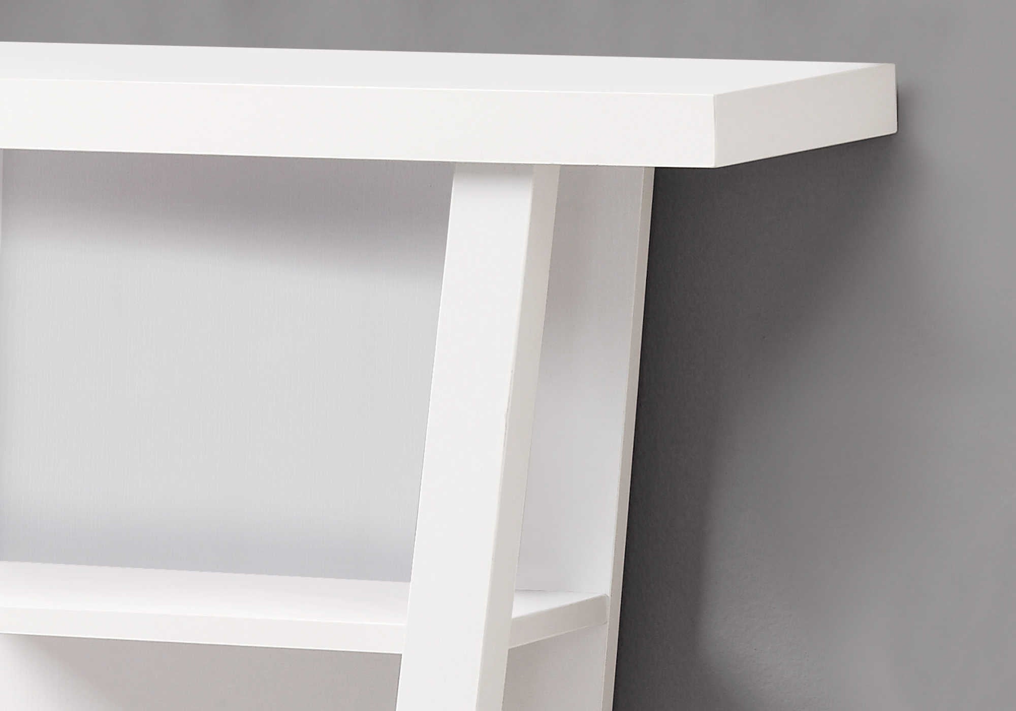 TABLE D'APPOINT - 32"L / CONSOLE D'ENTRÉE BLANCHE