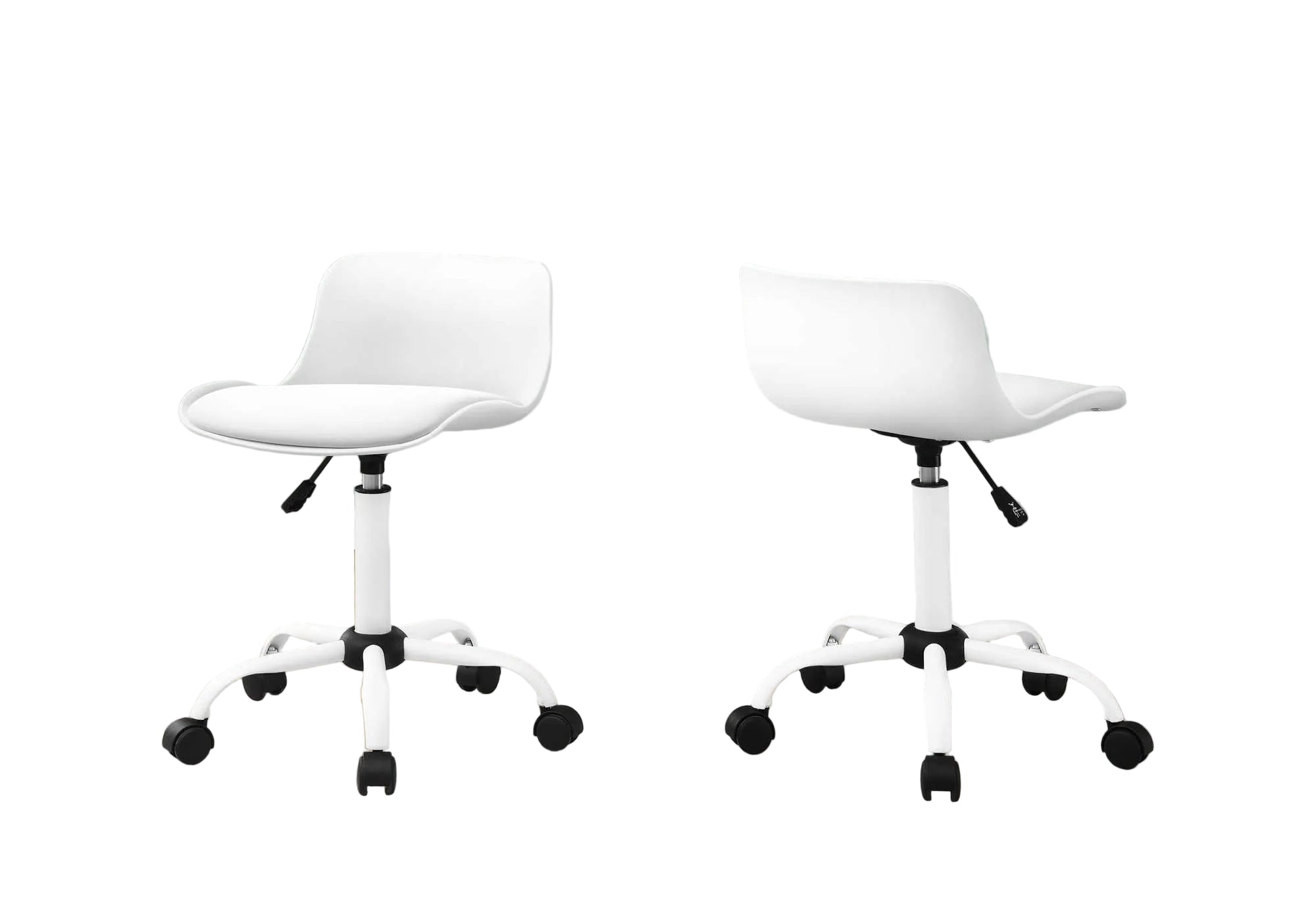 CHAISE DE BUREAU - BLANC JUVENILE / MULTI-POSITIONS
