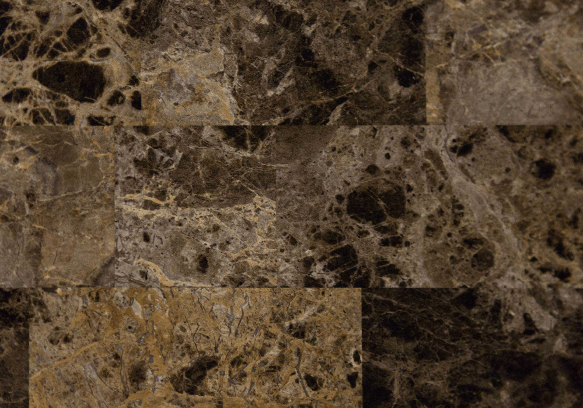 ACCENT TABLE - 44"L / ESPRESSO MARBLE TOP