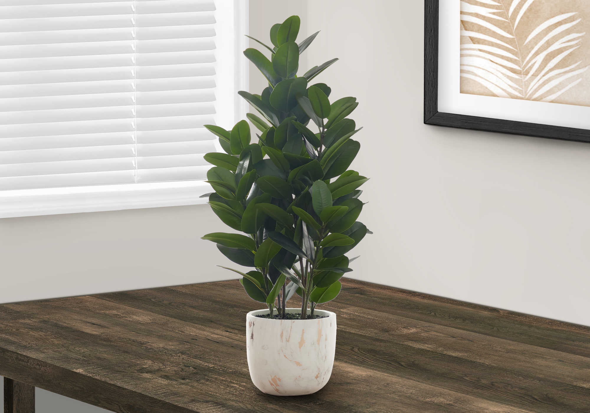 ARTIFICIAL PLANT - 31"H / INDOOR GARCINIA IN A 7" POT
