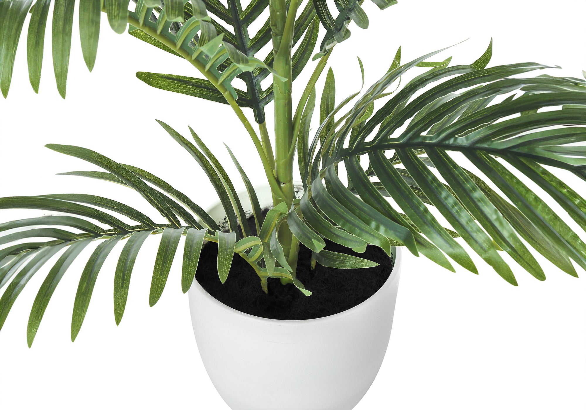 PLANTE ARTIFICIELLE - 71 cm H / PALMIER D'INTÉRIEUR EN POT DE 15 cm