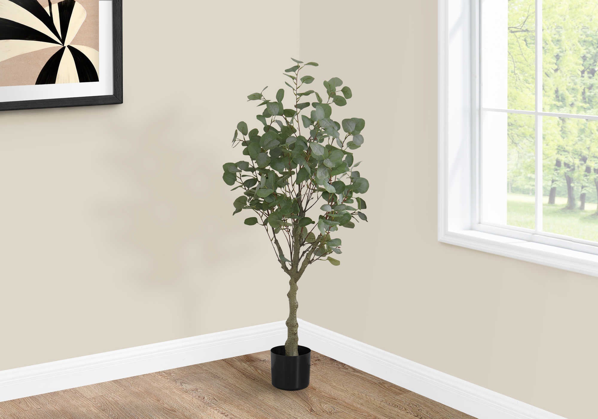 ARTIFICIAL PLANT - 46"H / INDOOR EUCALYPTUS TREE/ 5" POT