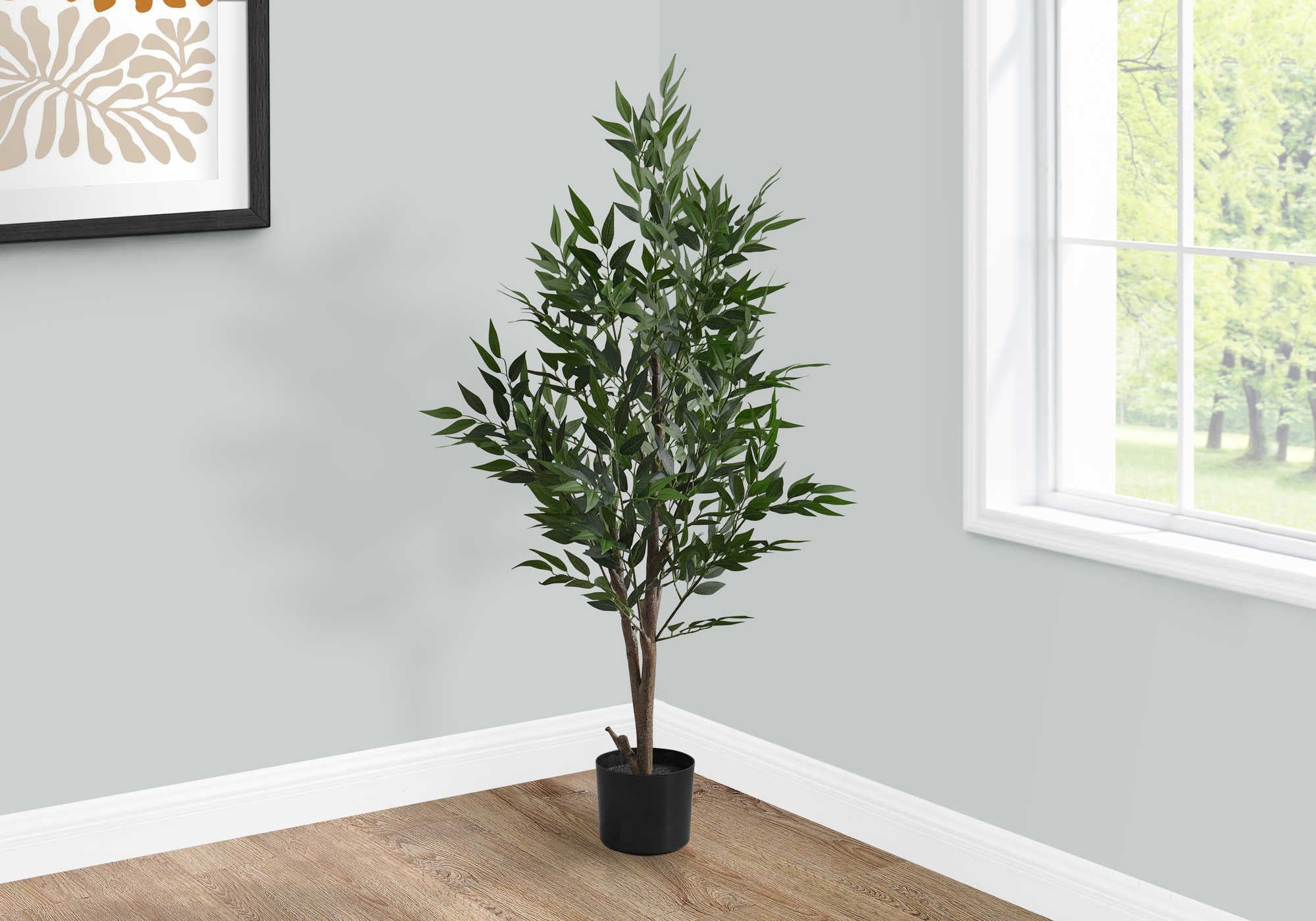 ARTIFICIAL PLANT - 47"H / INDOOR ACACIA TREE IN A 5" POT