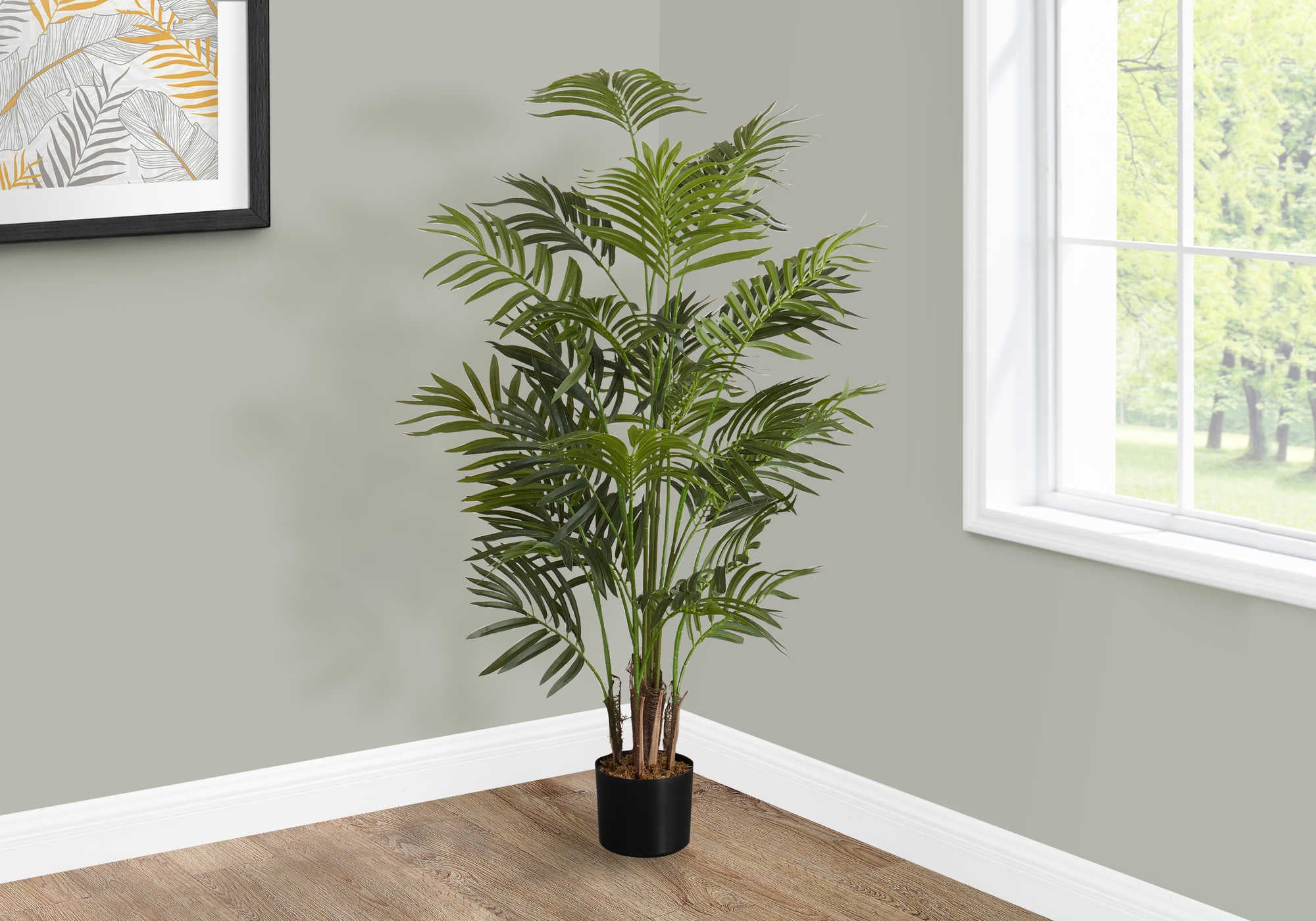 ARTIFICIAL PLANT - 47"H / INDOOR ARECA PALM TREE/ 5" POT