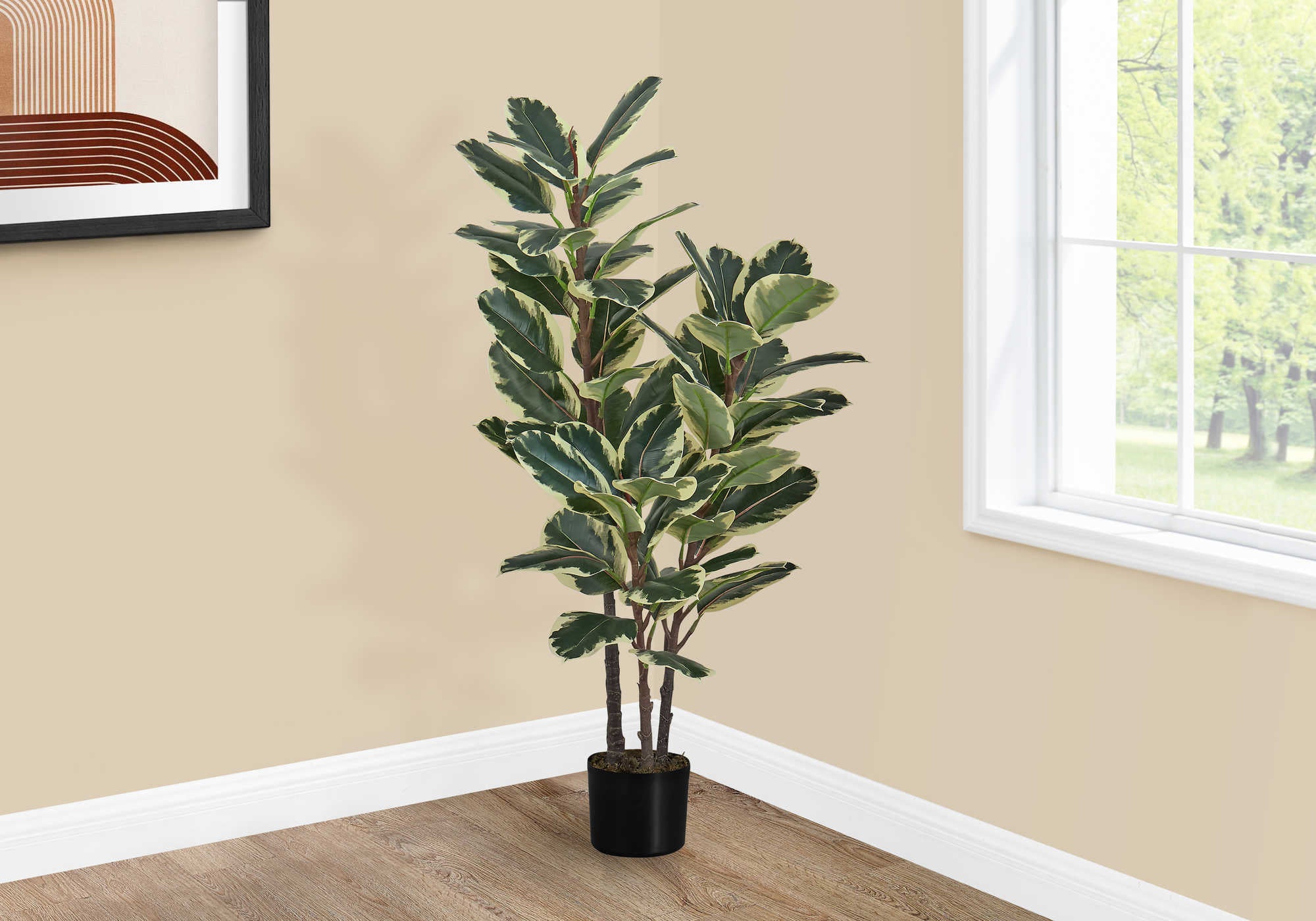 ARTIFICIAL PLANT - 47"H / INDOOR OAK TREE IN A 5" POT