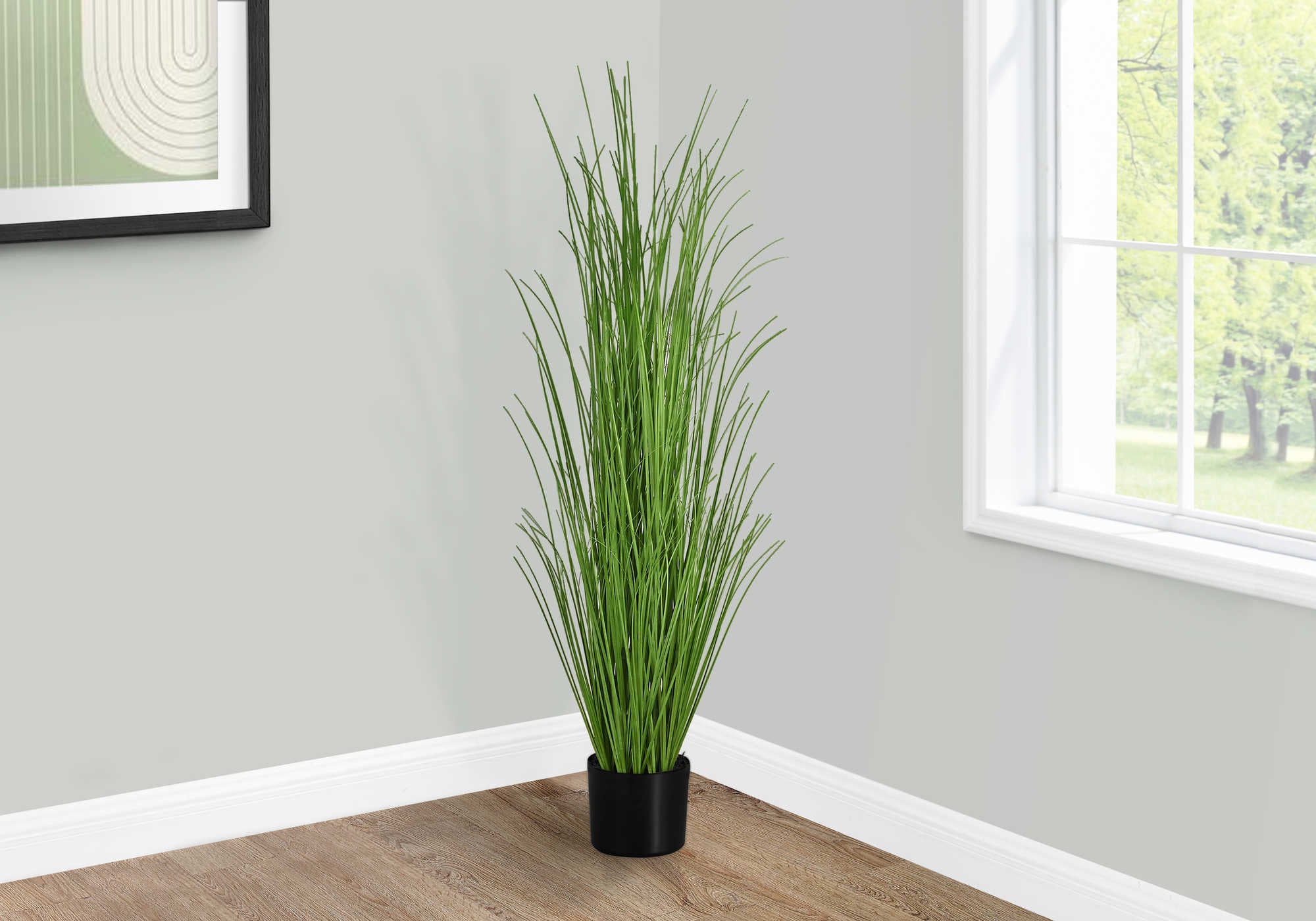ARTIFICIAL PLANT - 47"H / INDOOR GRASS IN A 5" POT