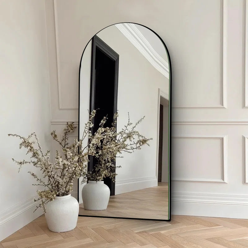 Miroir à cadre noir Sofia 80"