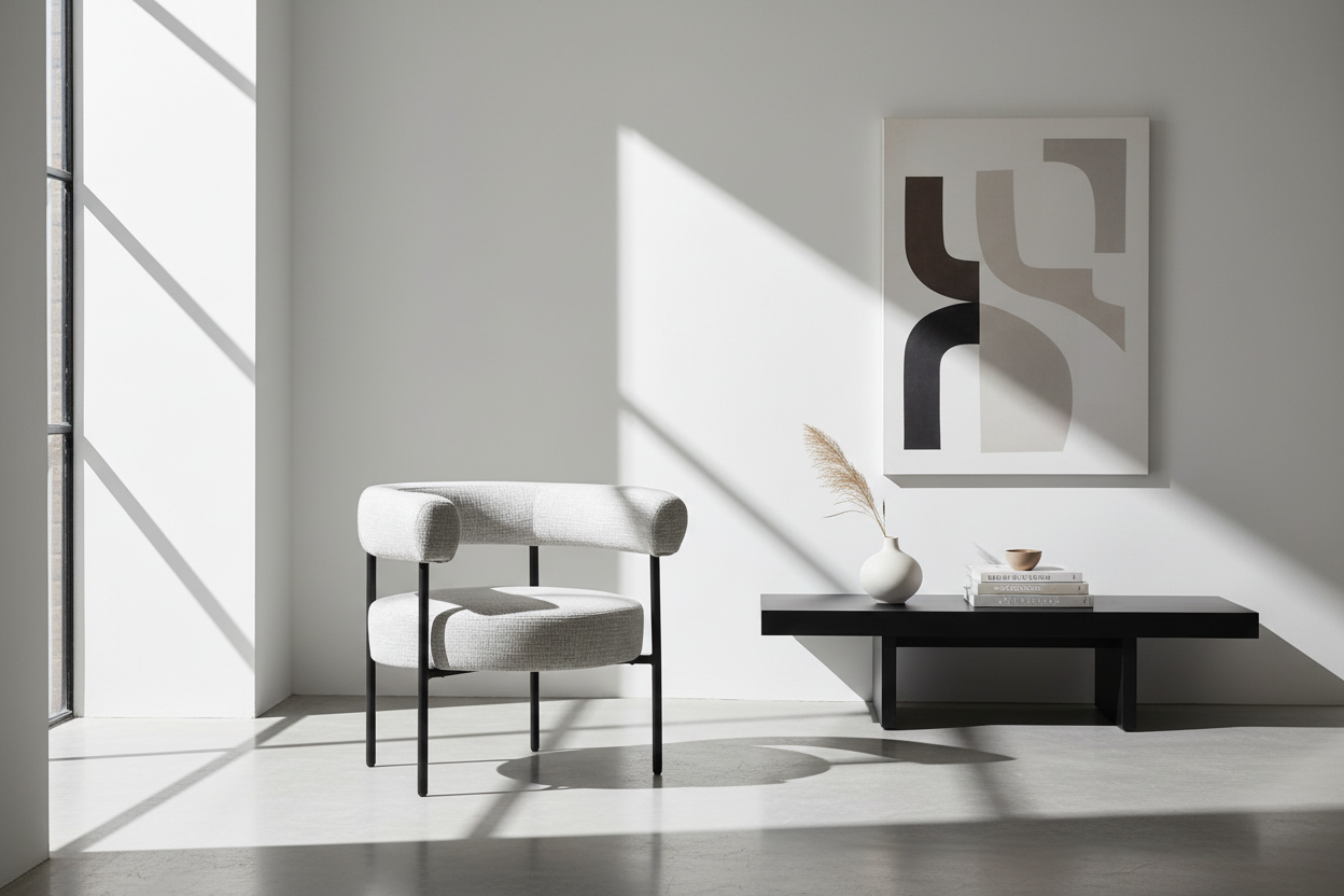 Mallory Chair GY-AC-76007 Kansas 13 Ash Color Brushed Black Leg