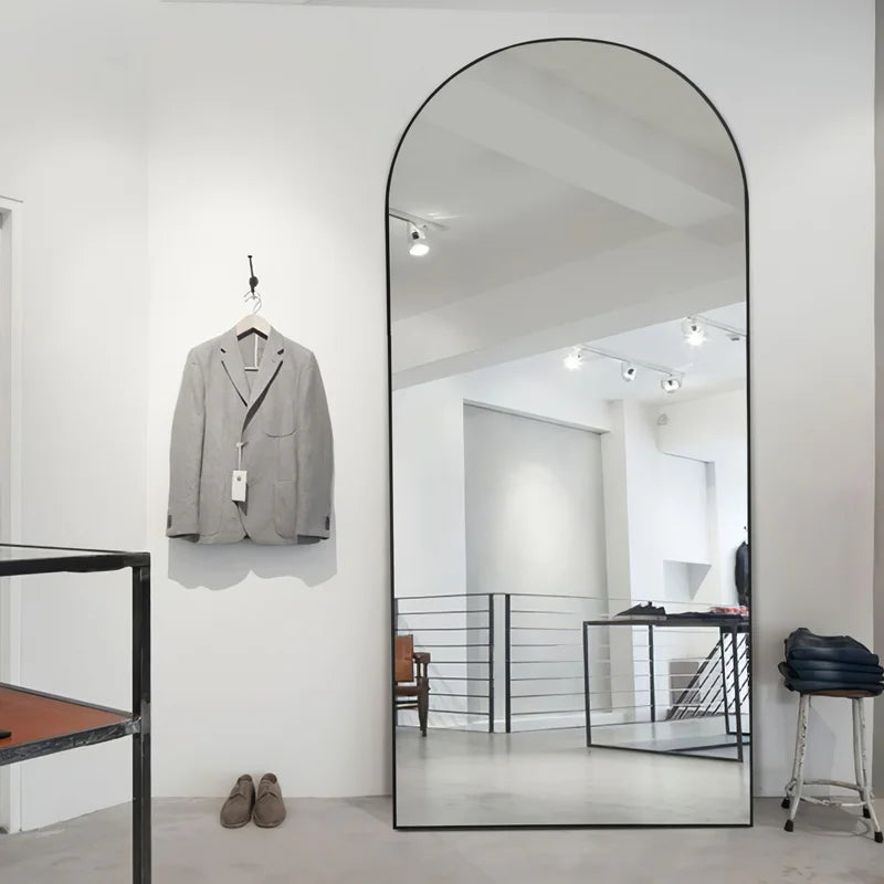 Miroir à cadre noir Sofia 80"