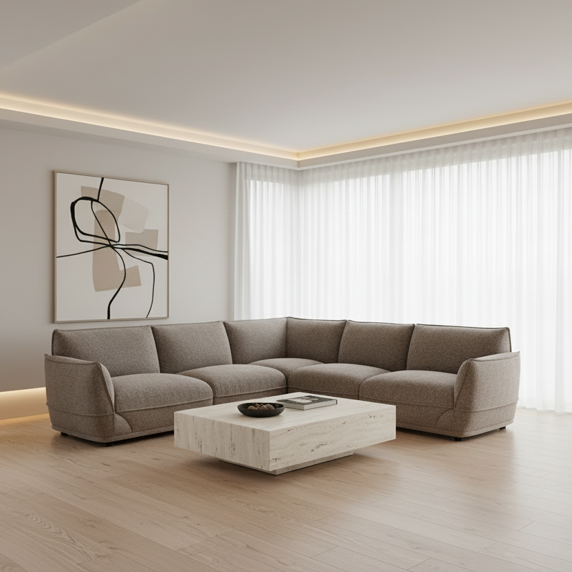 Scala 5-Piece Modular Corner Sofa