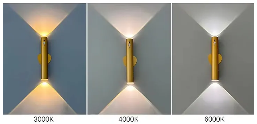 Wireless LED Rechargeable Wall Lamp with Remote Control - Modern Reading Light for Living Room