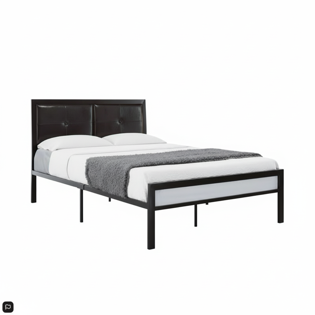 IF-185B Black Double Bed