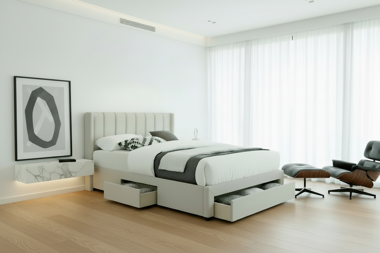 IF-5330 Wooden Platform Bed