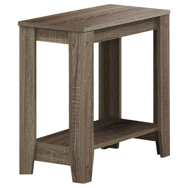 TABLE D'APPOINT - TAUPE FONCÉ