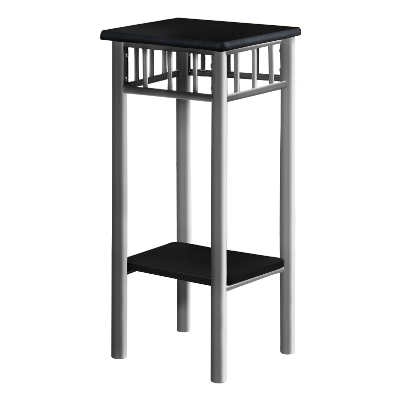 TABLE D'APPOINT - MARBRE ESPRESSO / MÉTAL BRONZE