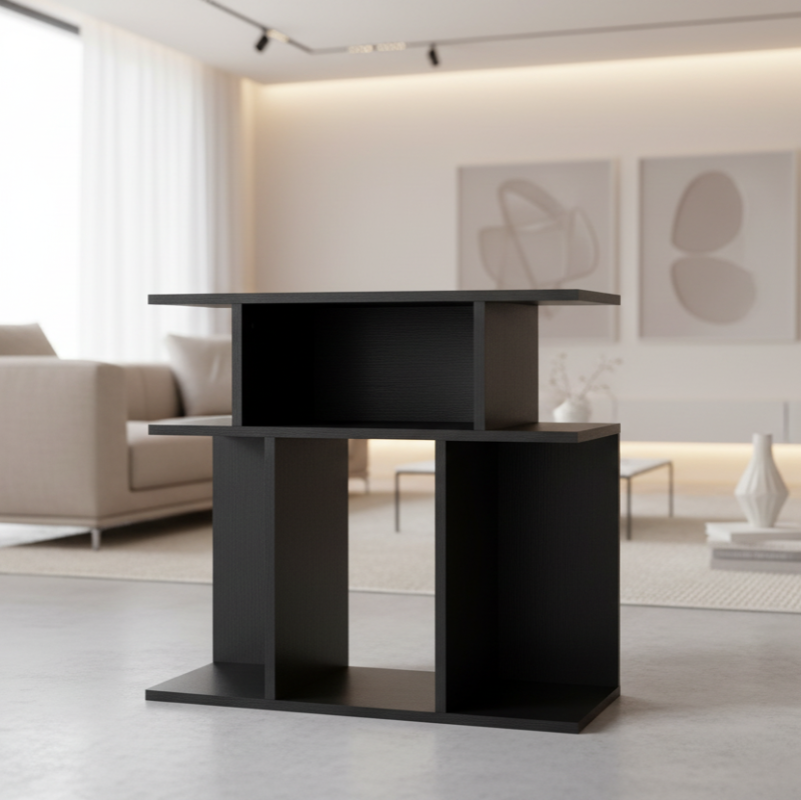 TABLE D'APPOINT - 24"H / NOIRE