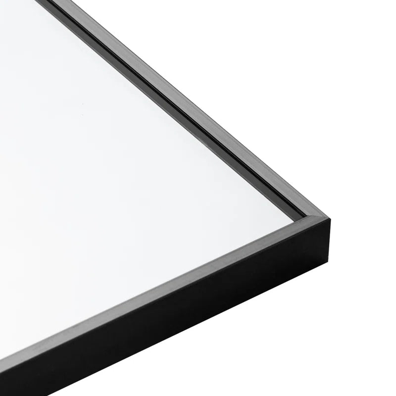 Miroir à cadre noir Ella 80"