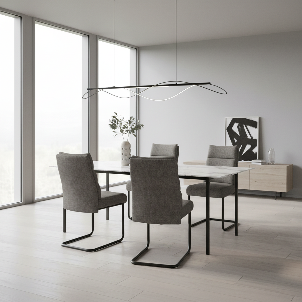 Chaise de salle à manger Brodi, lot de 2