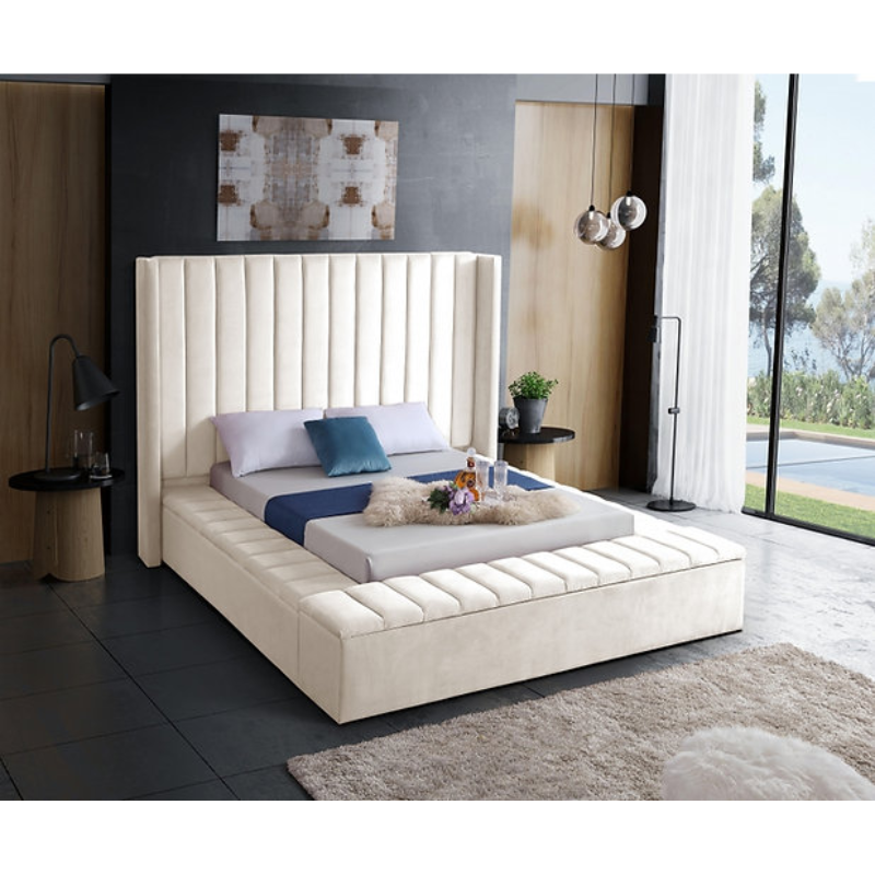 IF-5723 Creme Queen Bed