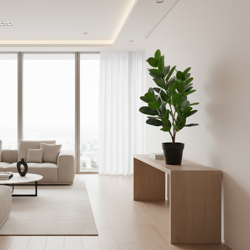 ARTIFICIAL PLANT - 28"H / INDOOR GARCINIA IN A 5" POT