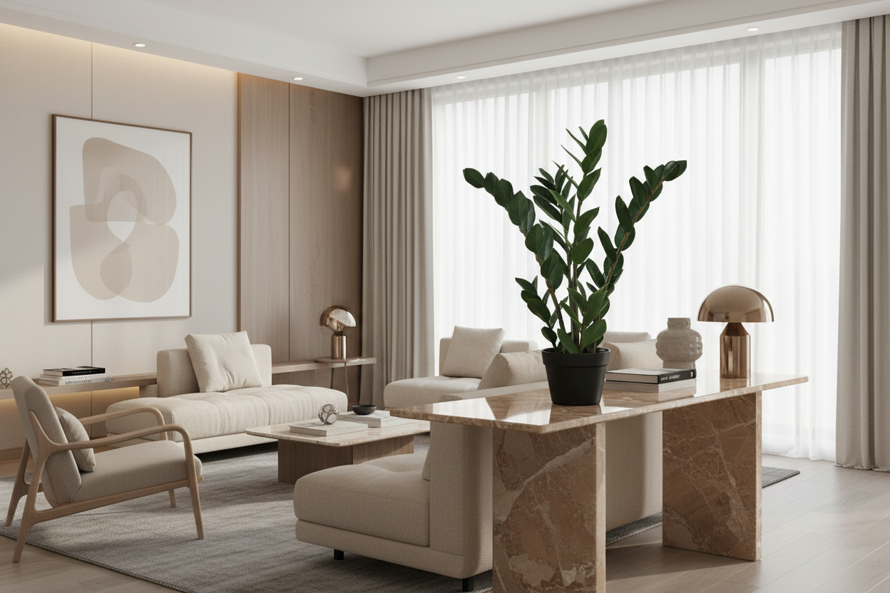 PLANTE ARTIFICIELLE - 29"H / INTÉRIEUR ZZ DANS UN POT DE 6"