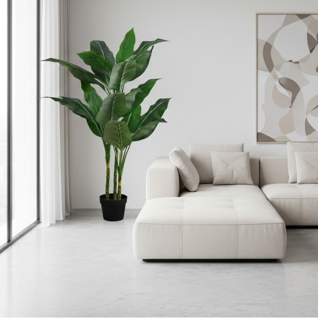 ARTIFICIAL PLANT - 42"H / INDOOR EVERGREEN IN A 5" POT