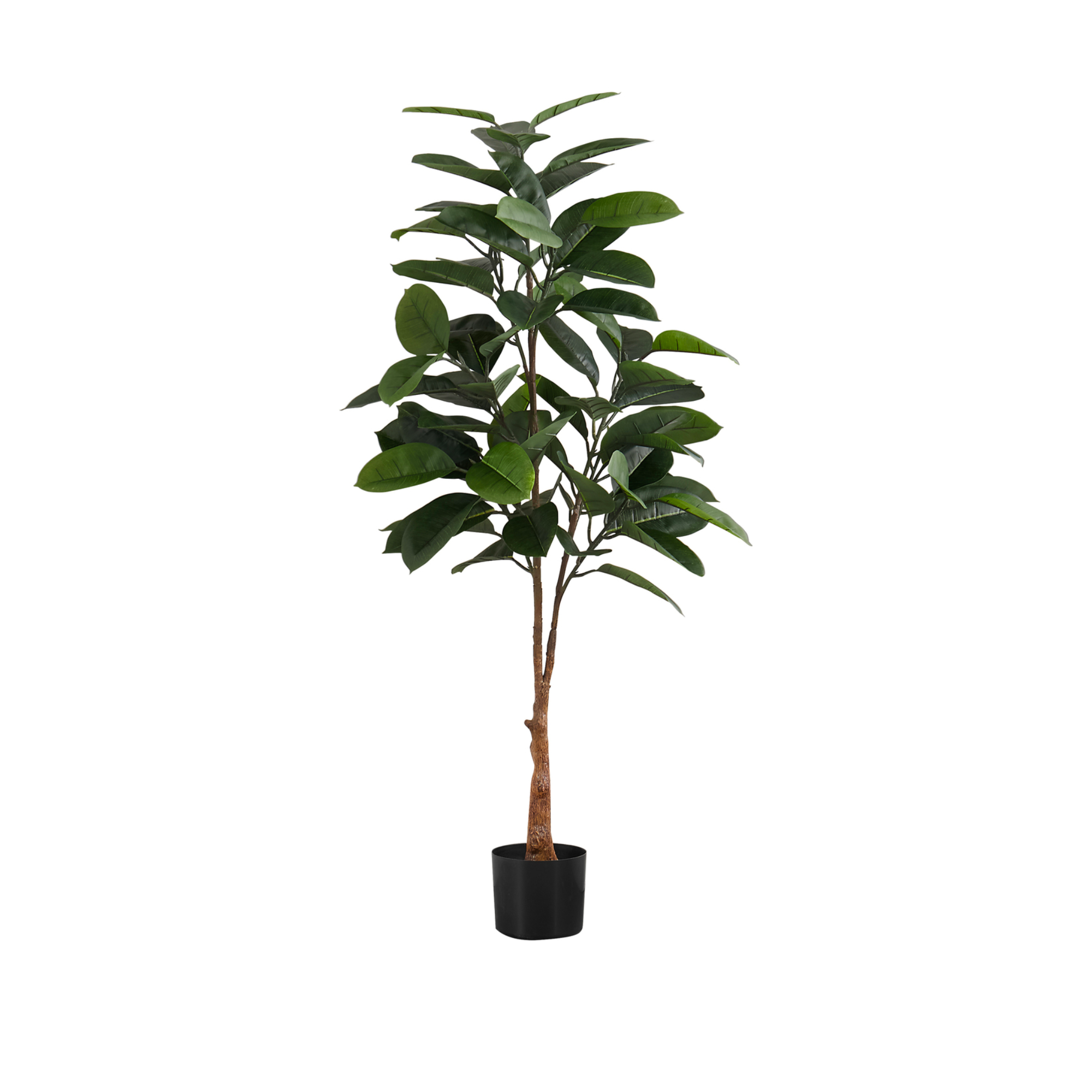 PLANTE ARTIFICIELLE - 52"H / ARBRE À CAOUTCHOUC D'INTÉRIEUR DANS UN POT DE 5"