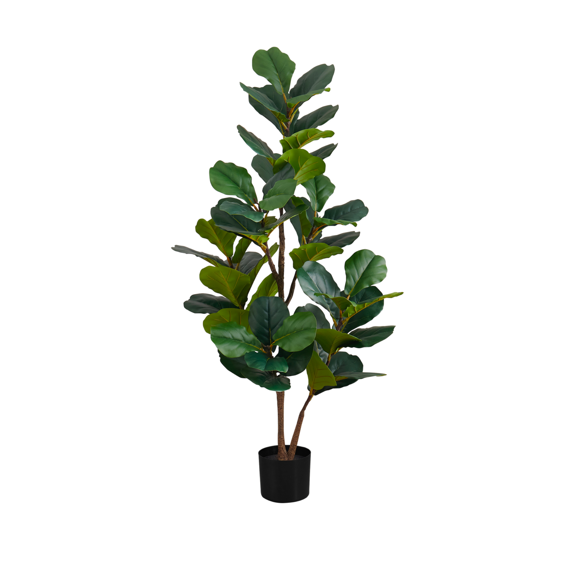 ARTIFICIAL PLANT - 49"H / INDOOR FIDDLE TREE IN A 5" POT