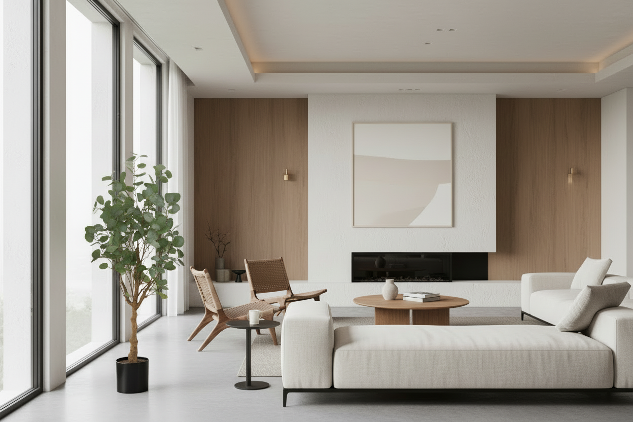 PLANTE ARTIFICIELLE - 46"H / ARBRE D'EUCALYPTUS D'INTÉRIEUR / POT DE 5"