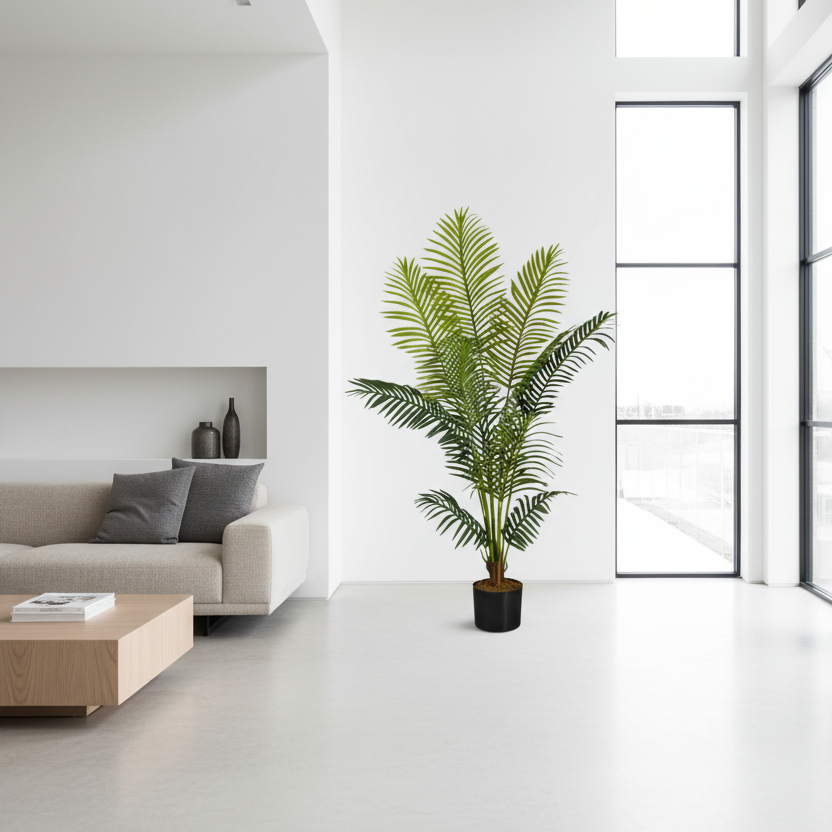 ARTIFICIAL PLANT - 57"H / INDOOR PALM TREE IN A 5" POT