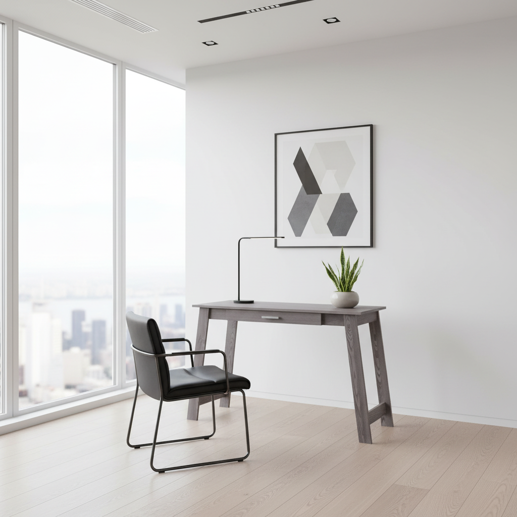 BUREAU D'ORDINATEUR - 42"L / ESPRESSO AVEC TIROIR DE RANGEMENT