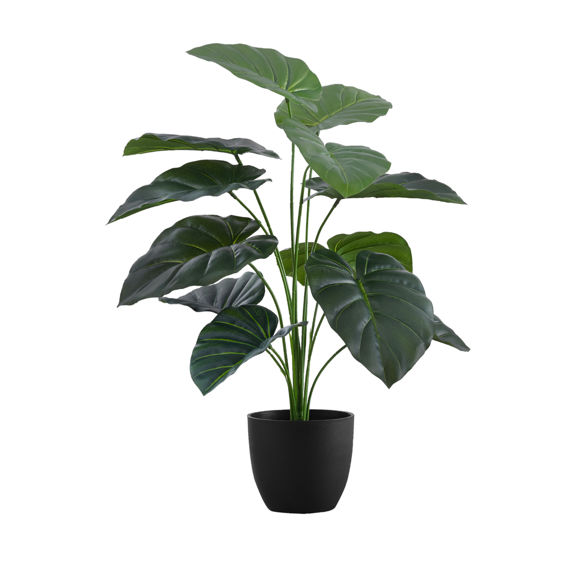 PLANTE ARTIFICIELLE - 24"H / ALOCASIA D'INTÉRIEUR EN POT DE 5"
