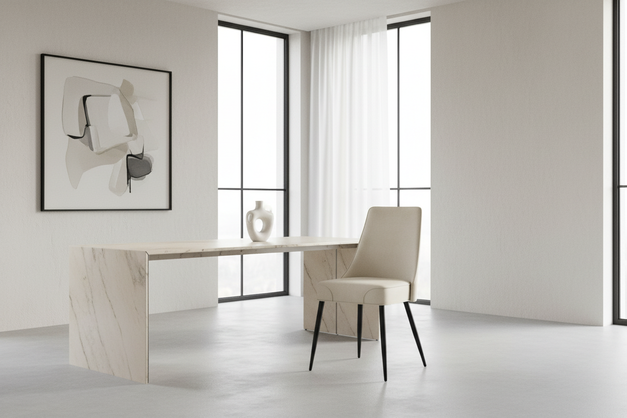 Chaise de salle à manger Koda, tissu, lot de 2