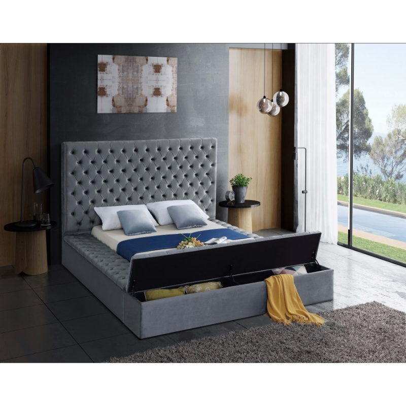IF-5790 Grey Queen Bed