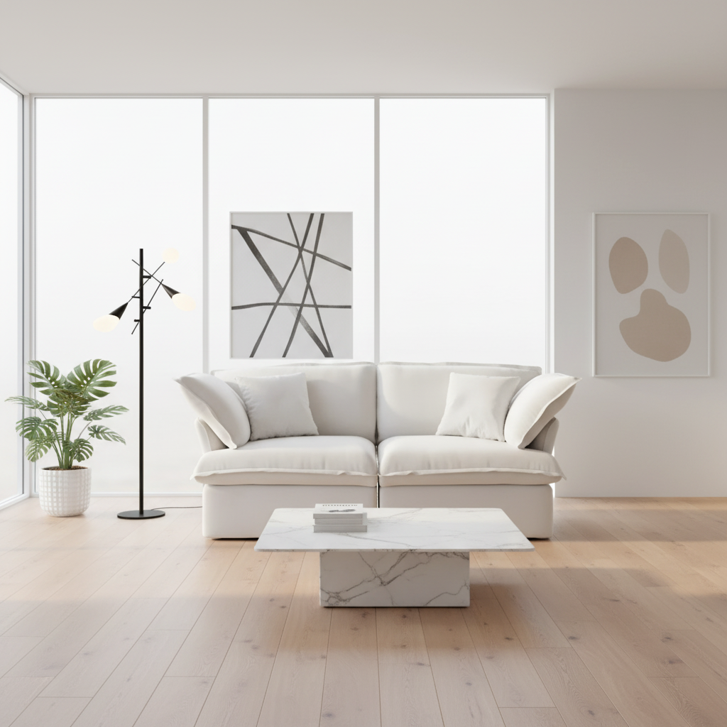 Sky Classic Linen Cloud Sofa