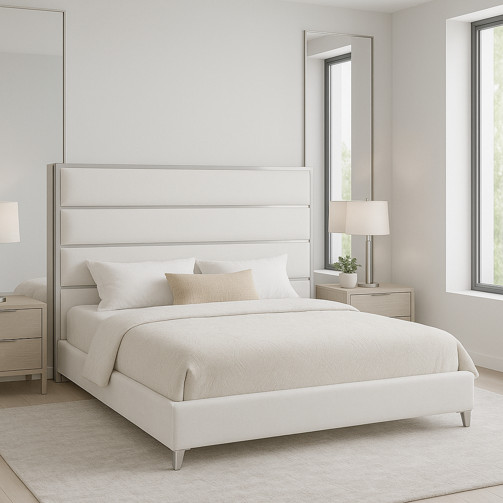 IF-5882 Lit Queen Blanc