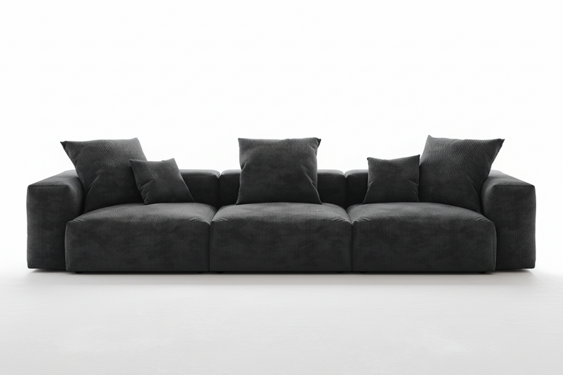 Inovo Modular Corduroy Sectional Sofa