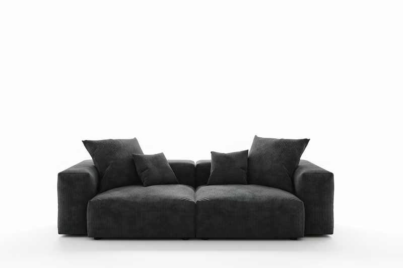 Inovo Modular Corduroy Sectional Sofa