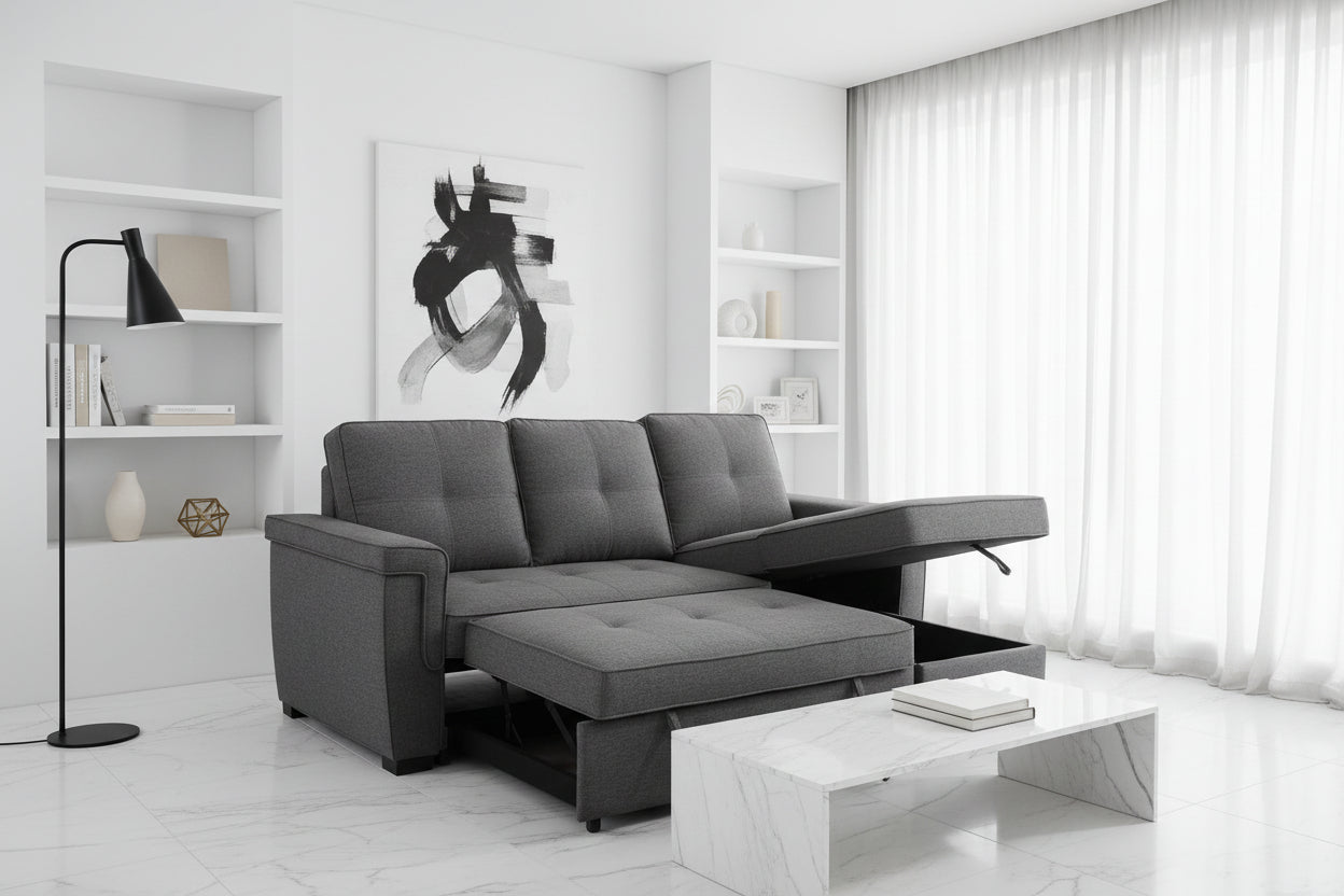 Canapé-lit sectionnel réversible IF-9040