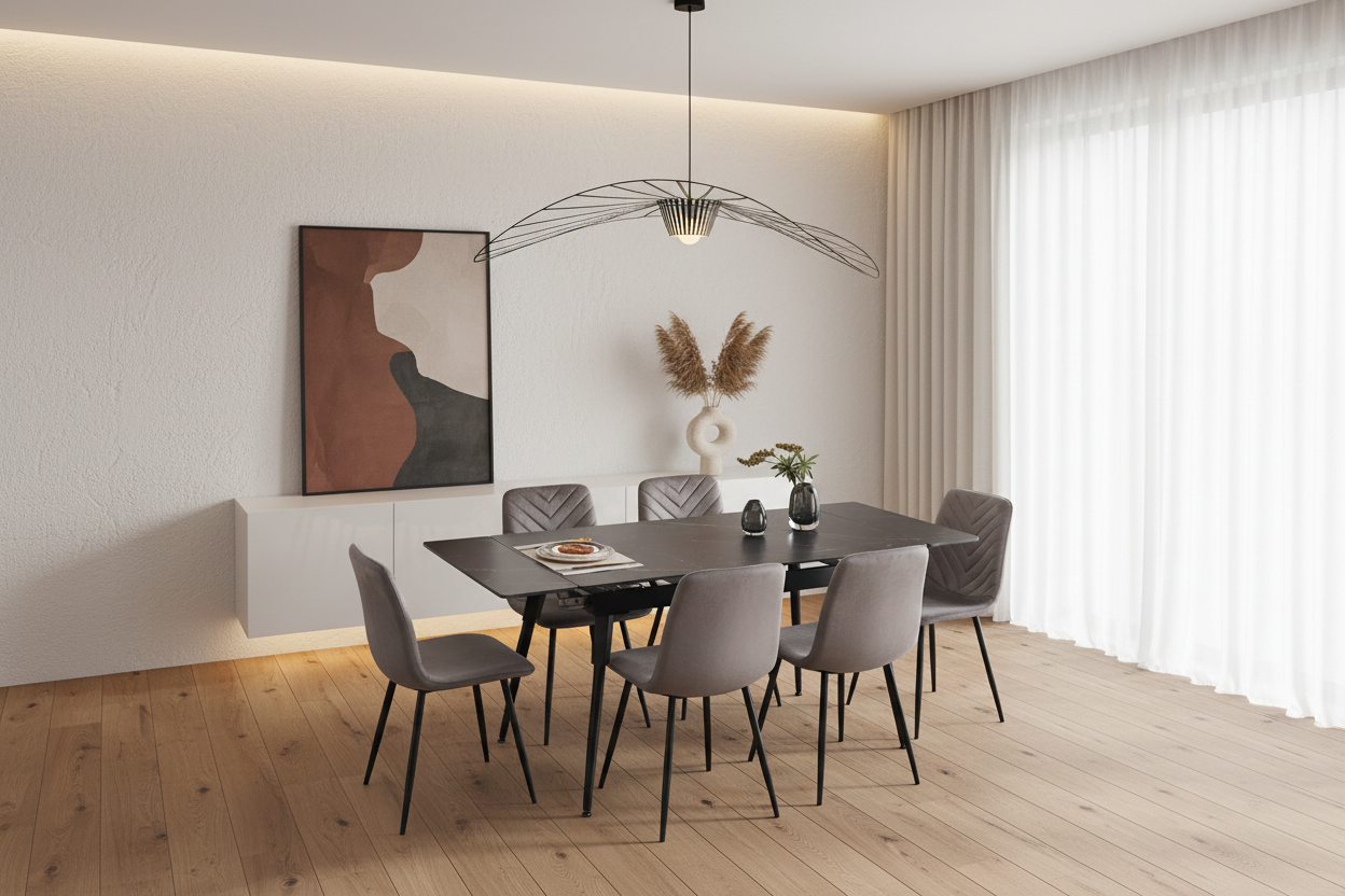 7Pc Dining Set T-1817 C-1817