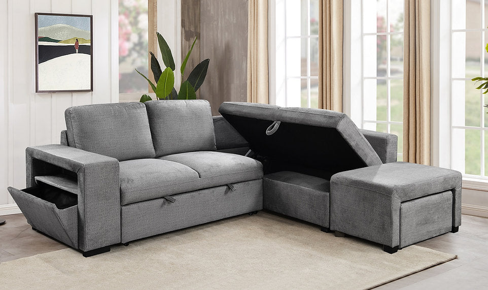 IF-9035 RHF Sofa Bed Sectional