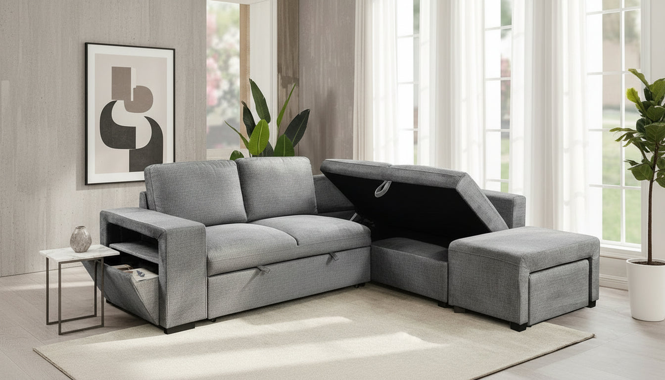 Canapé-lit sectionnel IF-9035 RHF