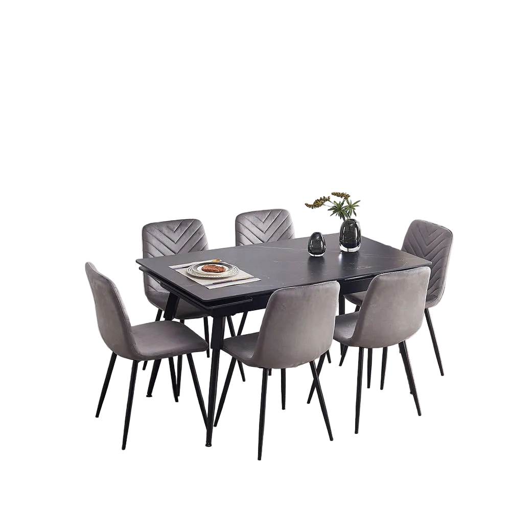 7Pc Dining Set T-1817 C-1817