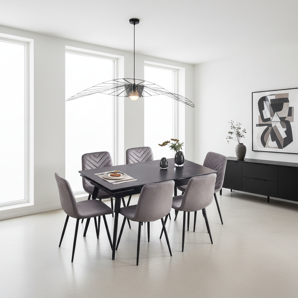 7Pc Dining Set T-1817 C-1817