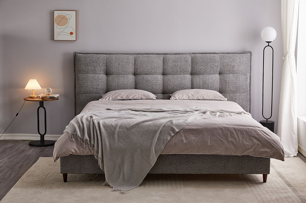 IF-5940 Platform Bed Includes Mattress Support