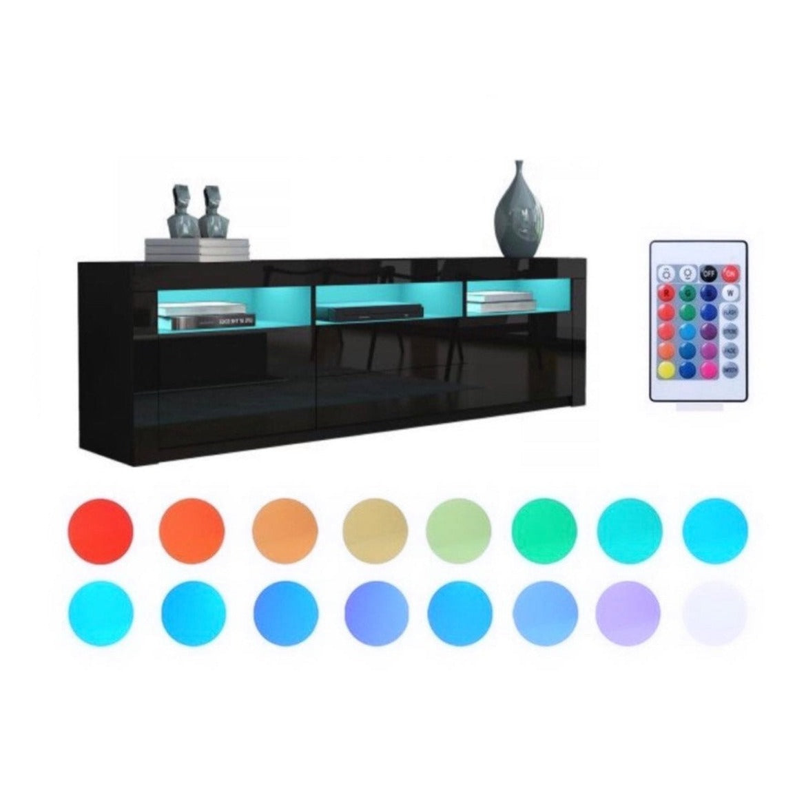 NOVY WHITE TV STAND