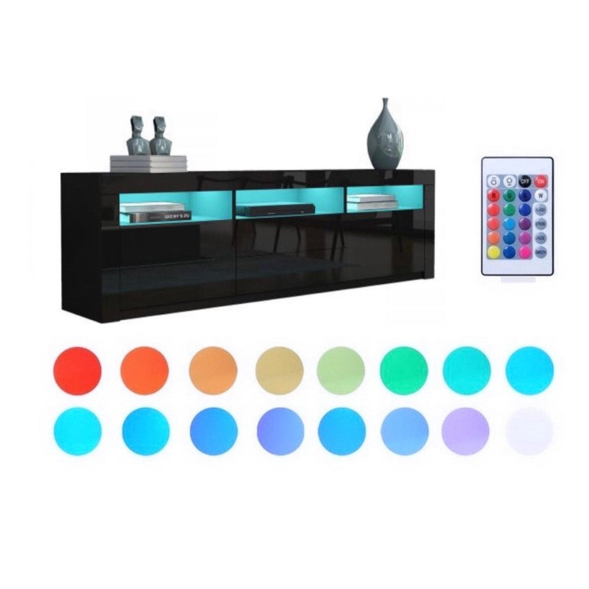 NOVY WHITE TV STAND