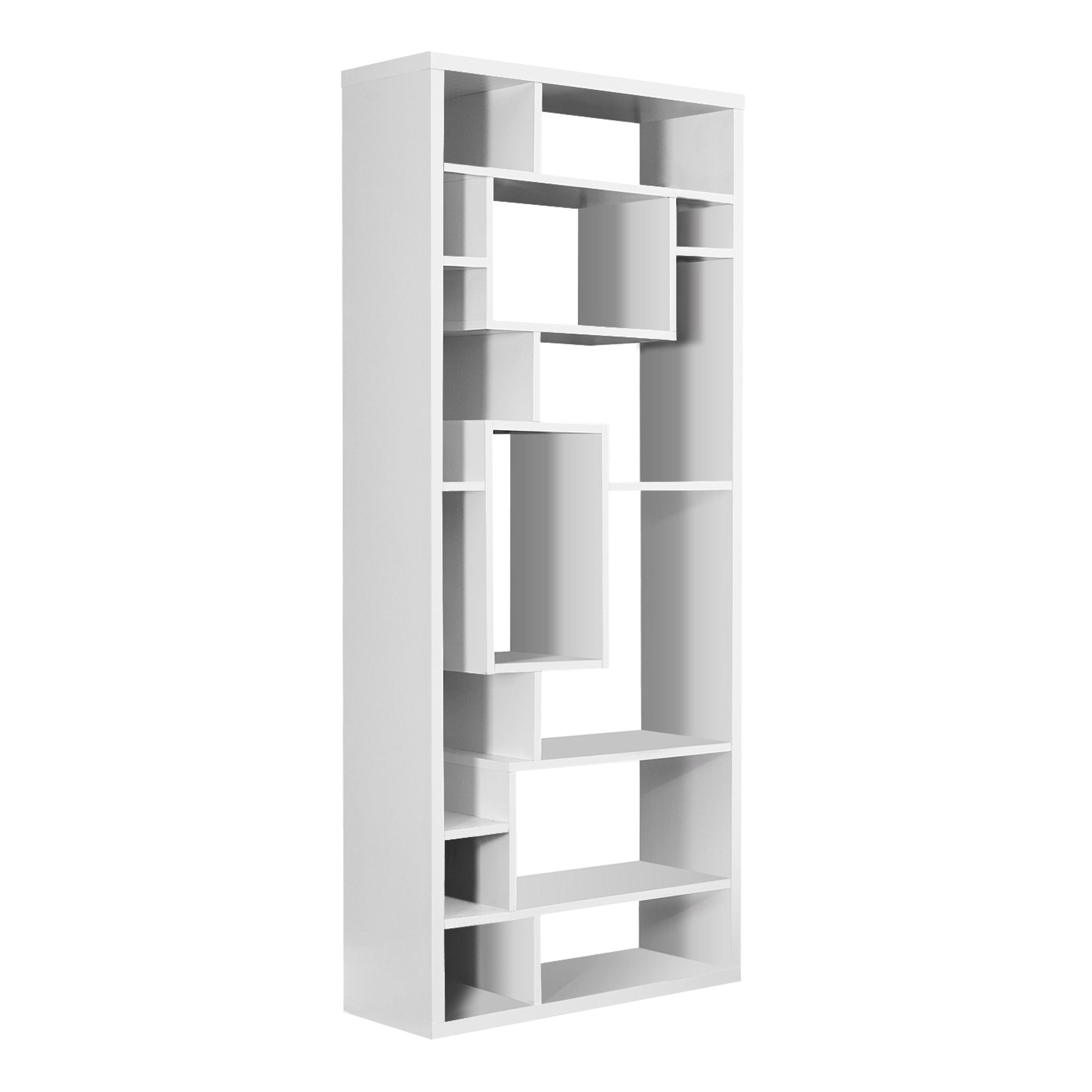 BOOKCASE - 72"H / WHITE
