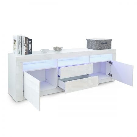 NOVY WHITE TV STAND